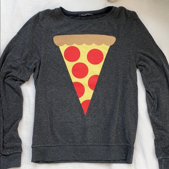 Wildfox Tops - Wildfox Pizza Sweatshirt Crewneck